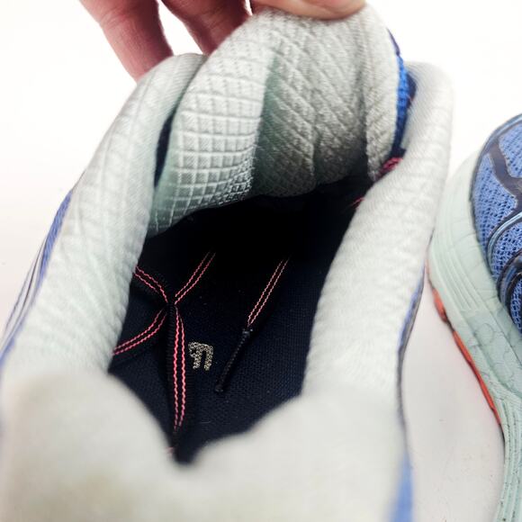 Saucony Guide 9 Everun Womens Shoes Sneakers Size 9 Running Athletic Blue Pink - Picture 8 of 9